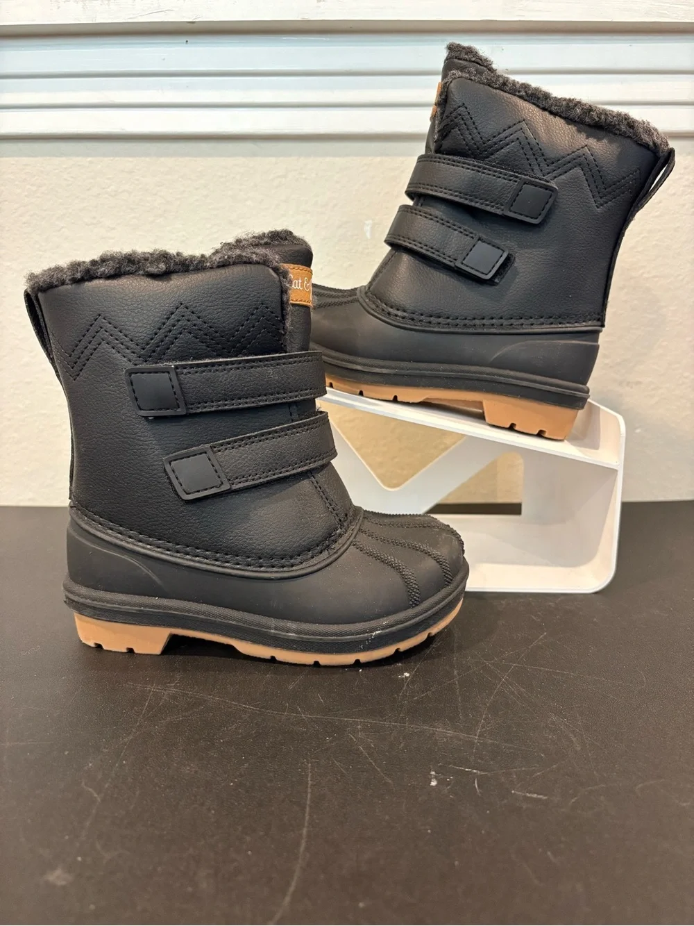Cat & Jack Toddler Denver Waterproof Winter Snow Boots - Black Multiple Sizes